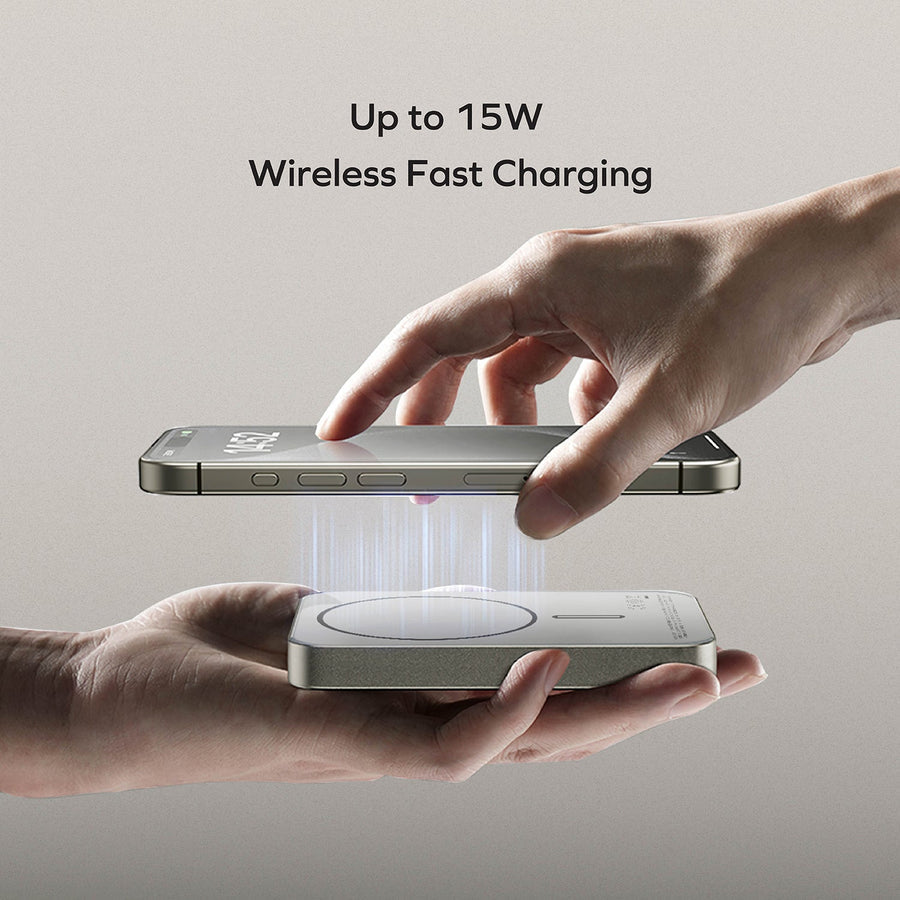 Q.Mag X1 Magnetic Wireless Power Bank 10000mAh - Gen 2 Q.Mag X1 Magnetic Wireless Power Bank 10000mAh - Gen 2